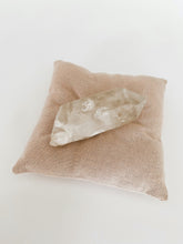 Load image into Gallery viewer, A clear quartz point used to bring harmony and enhance positive vibrations.
